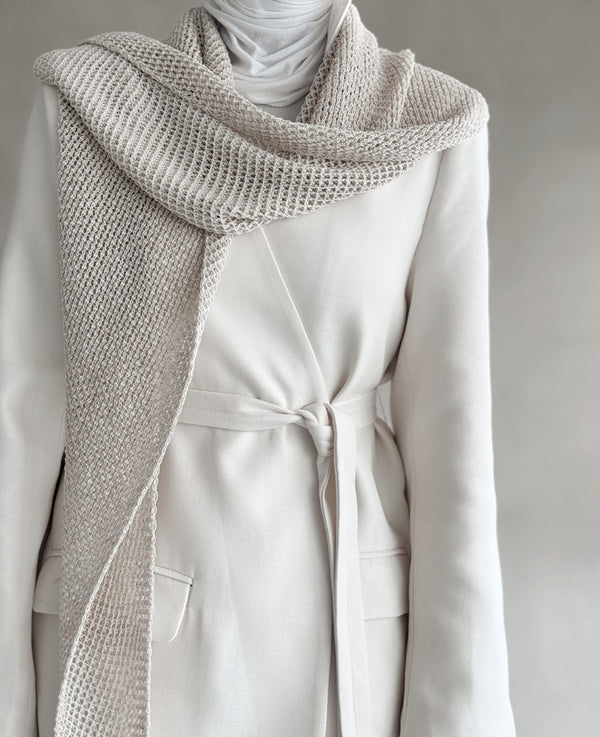 Crochet Scarf Blazer