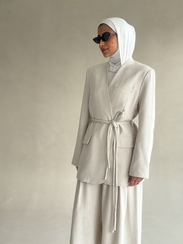 Soft Tailored Blazer Set