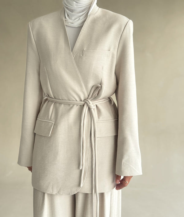 Soft Tailored Blazer Set