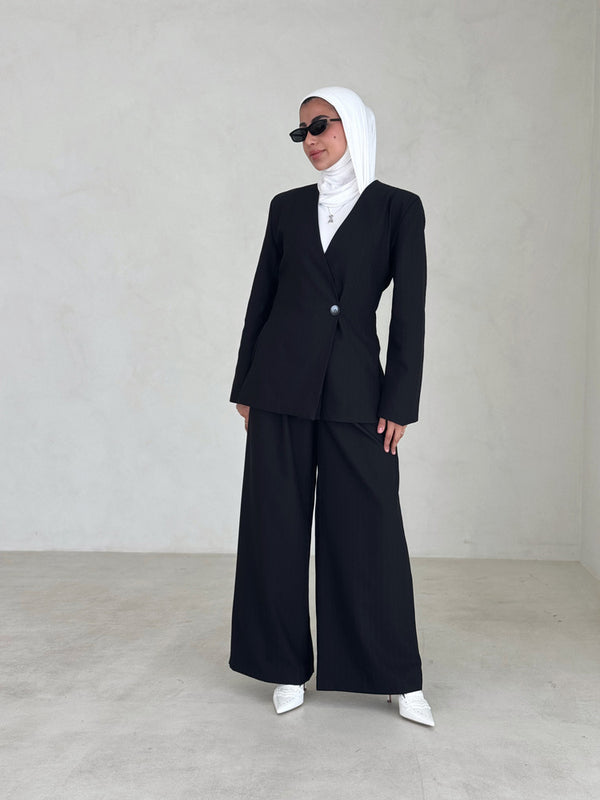 Office Lady One Button 2PC Set
