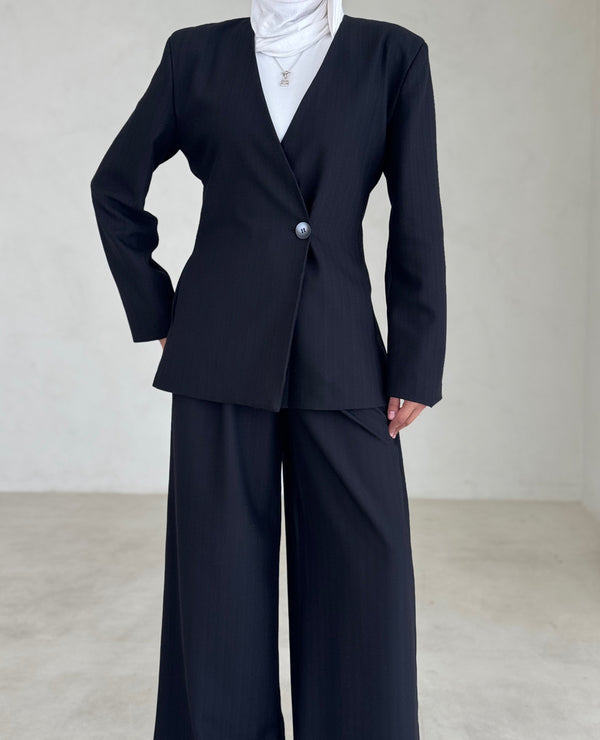 Office Lady One Button 2PC Set