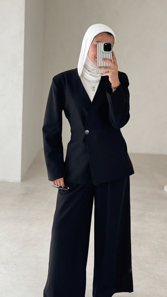 Office Lady One Button 2PC Set