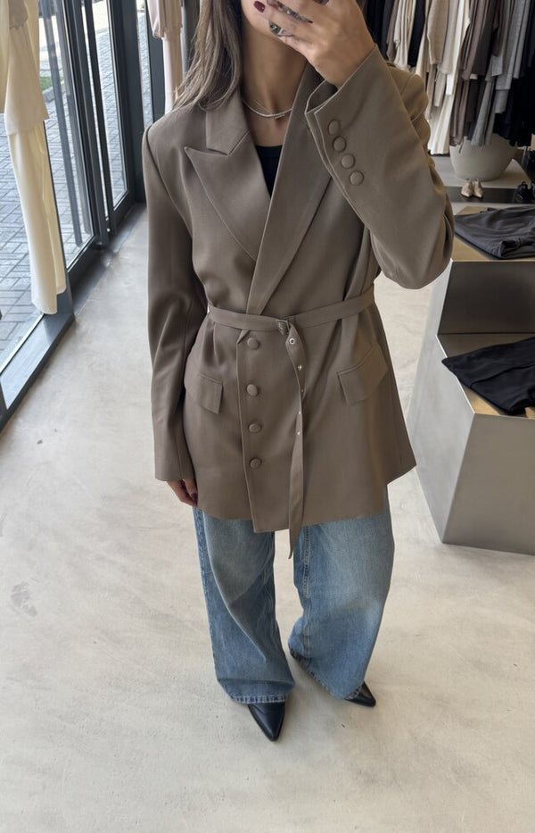 Belted 4 Buttons BlazerX