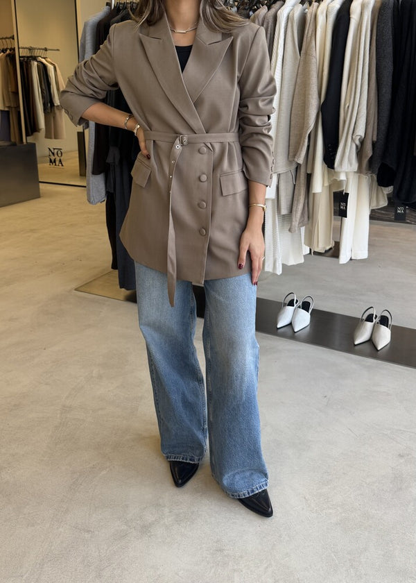 Belted 4 Buttons BlazerX