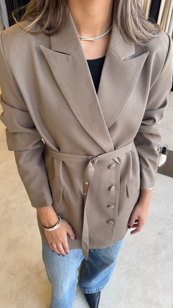 Belted 4 Buttons BlazerX