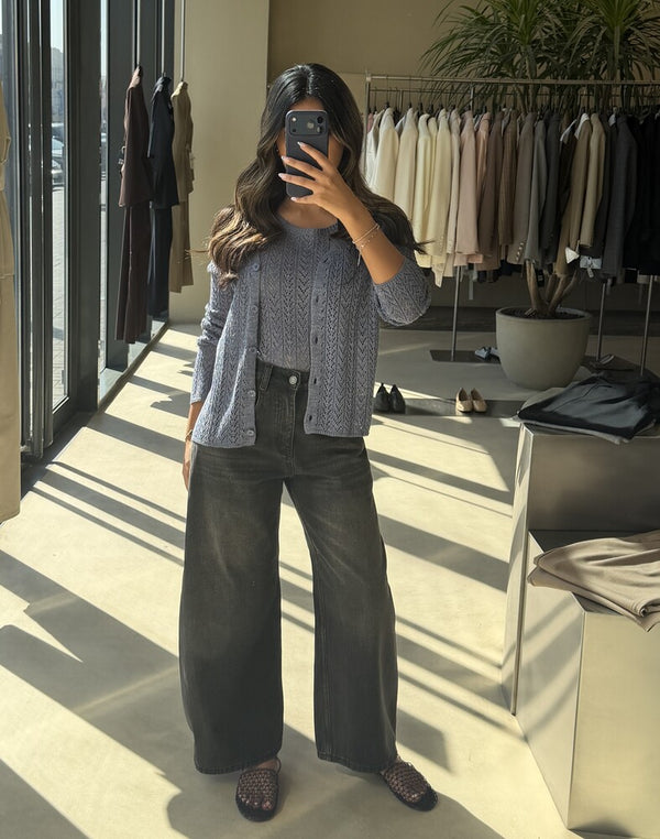 Knit Short Cardigan & Tops