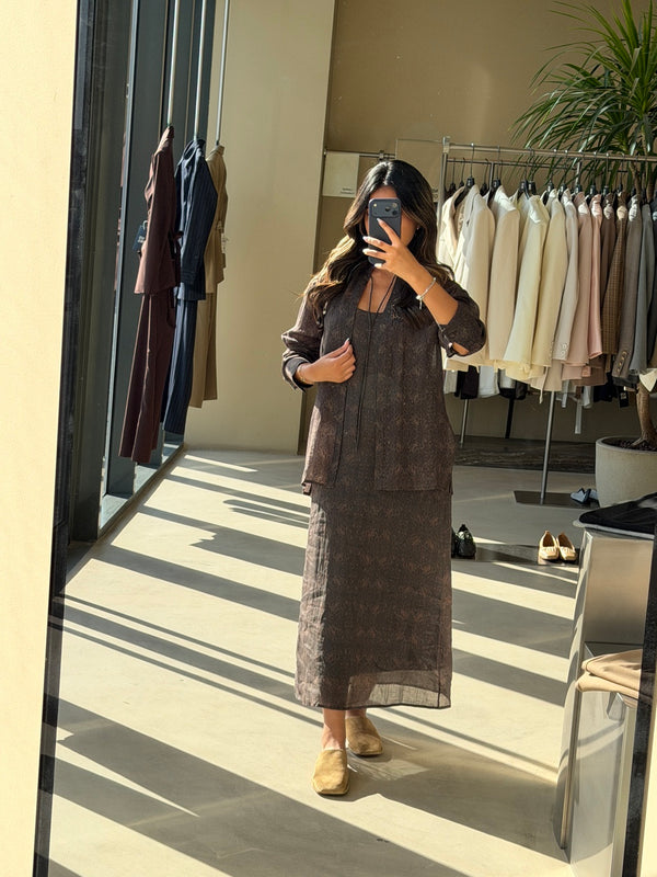 Vintage Shirt Dress Set