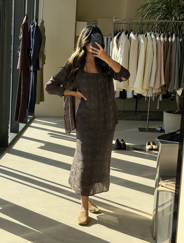 Vintage Shirt Dress Set