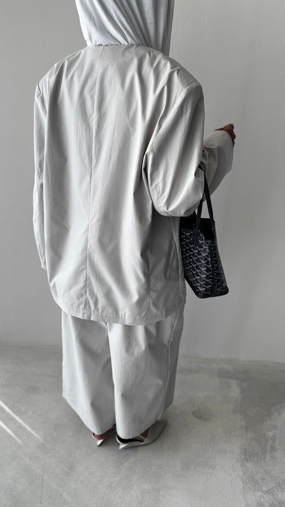Pleated Pants 3PC Set