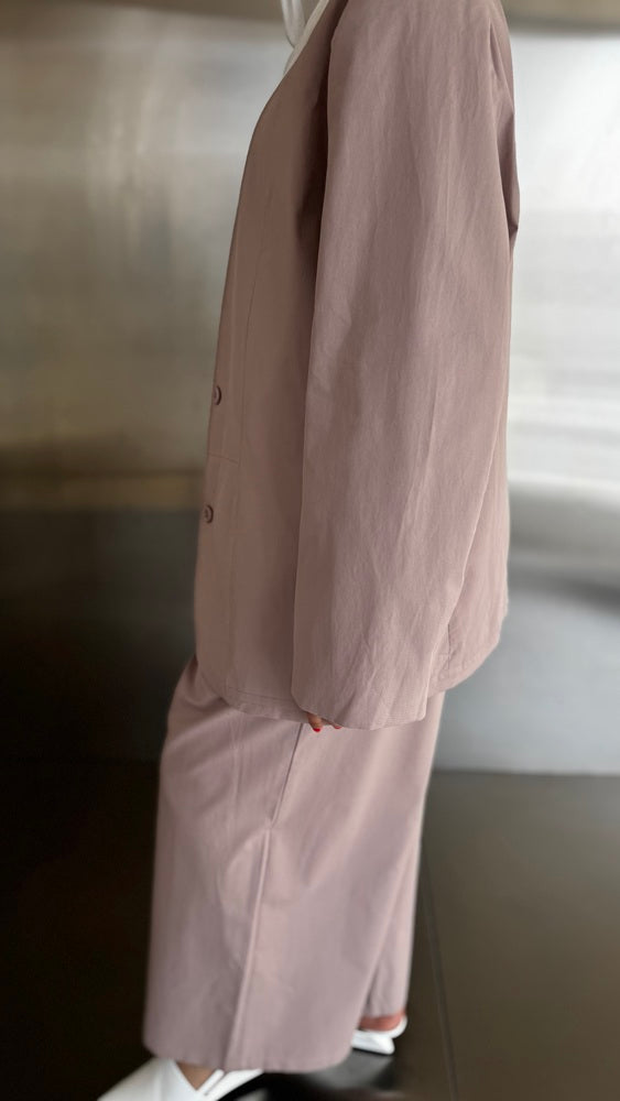 Pleated Pants 3PC Set