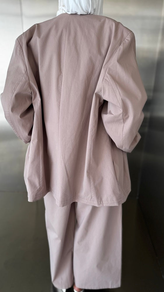 Pleated Pants 3PC Set