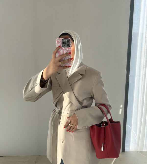 Collar Strap Blazer