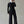 Tailored Mandarin Collar Blazer