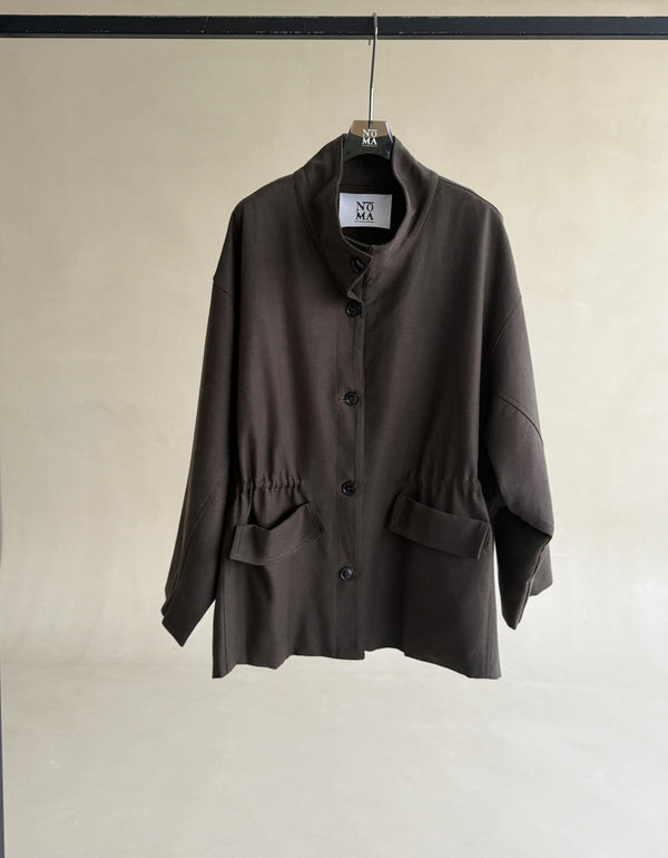 Utility Waist Drawstring Jacket