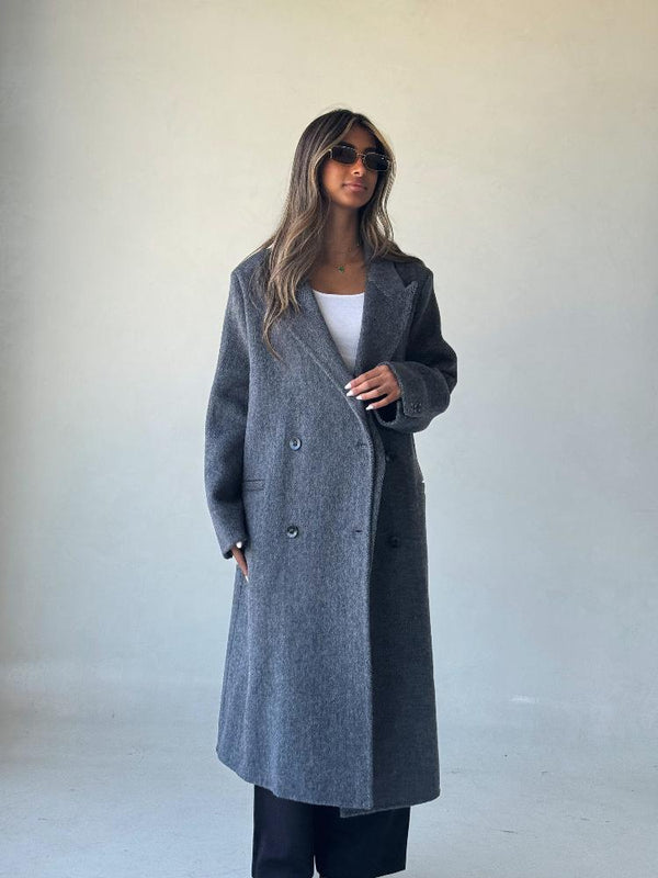 Temperament Wool Coats For Womenالسترات الخارجية / المعاطف