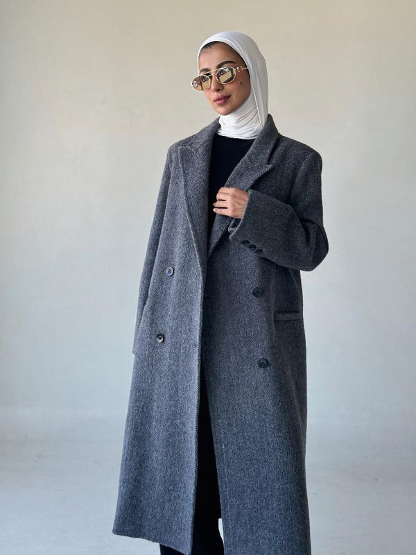 Temperament Wool Coats For Womenالسترات الخارجية / المعاطف