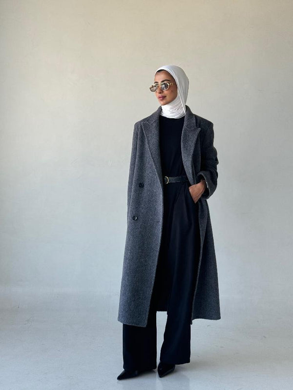 Temperament Wool Coats For Womenالسترات الخارجية / المعاطف