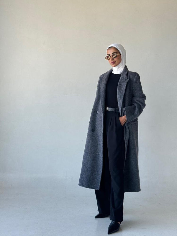 Temperament Wool Coats For Womenالسترات الخارجية / المعاطف