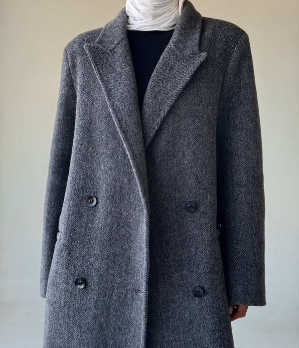 Temperament Wool Coats For Womenالسترات الخارجية / المعاطف