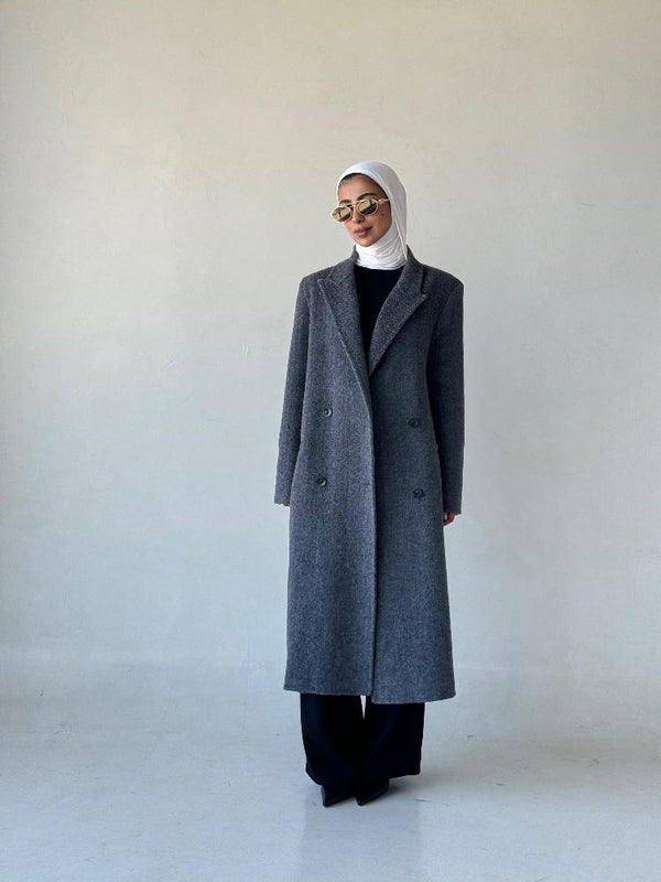 Temperament Wool Coats For Womenالسترات الخارجية / المعاطف