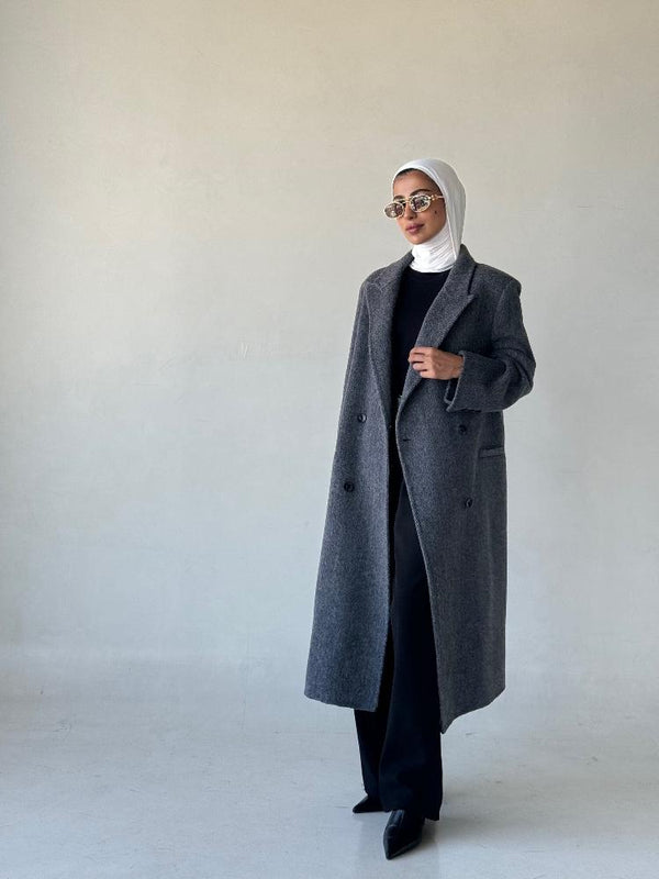 Temperament Wool Coats For Womenالسترات الخارجية / المعاطف