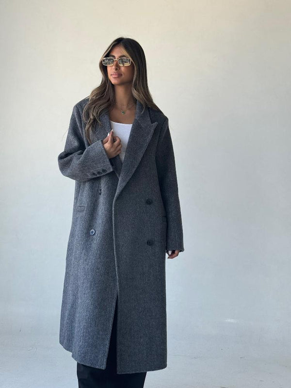 Temperament Wool Coats For Womenالسترات الخارجية / المعاطف