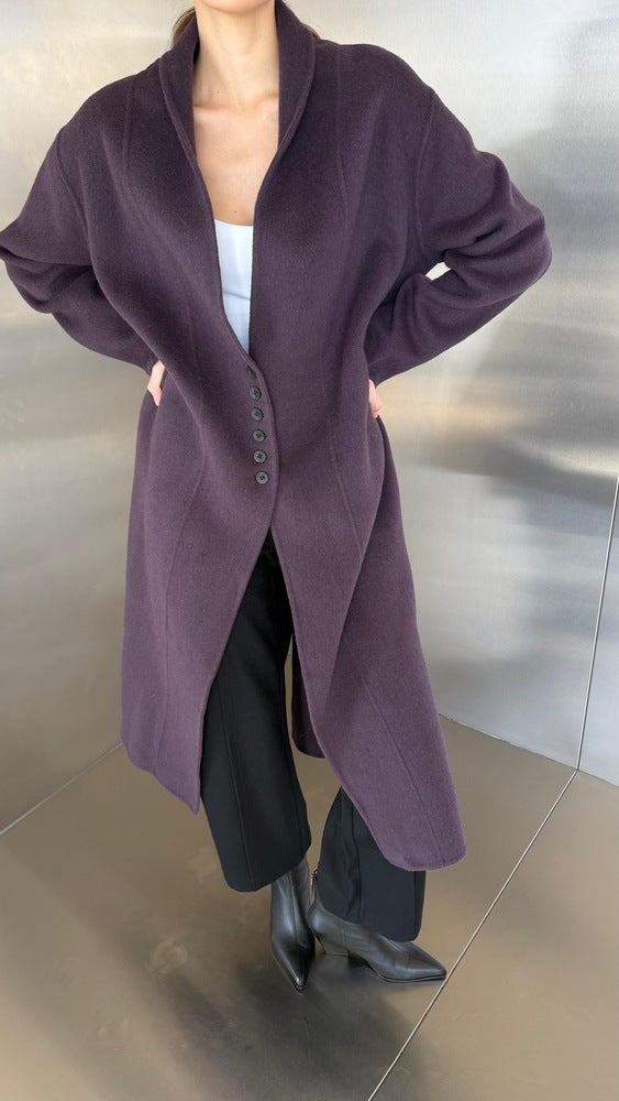 Grouped Buttons Coat