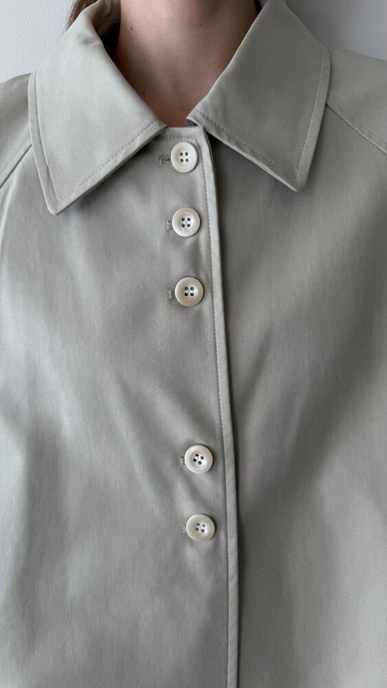 Buttoned Long Jacket