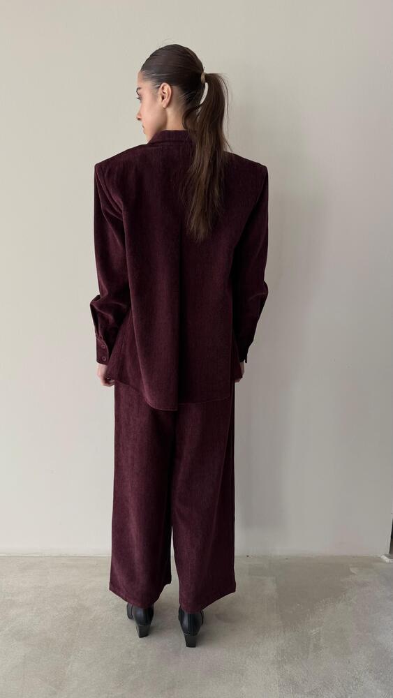 Angled Pocket Buttoned 2PC Set
