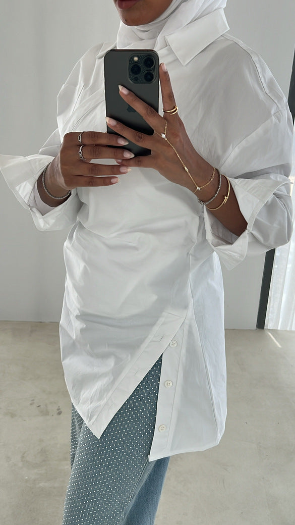 Slim Fit Button Shirt