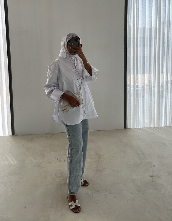 Front Lace Shirt