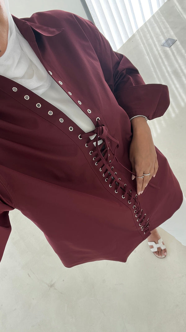 Front Lace Shirt