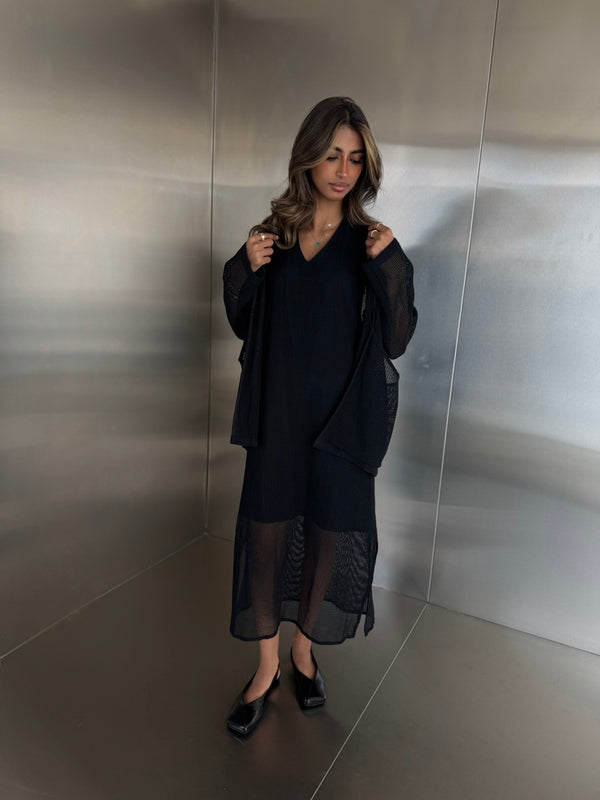 2PC Net Dress Set