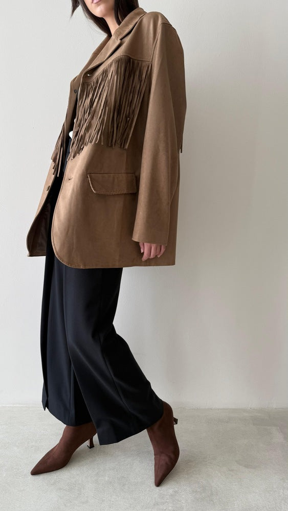 Tassel Suede Jacket