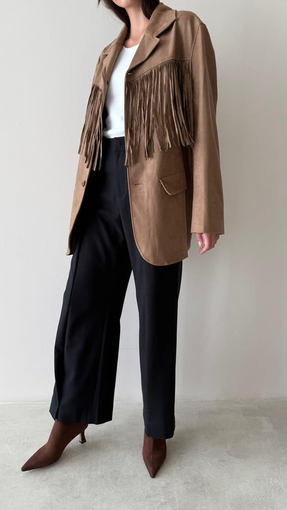 Tassel Suede Jacket