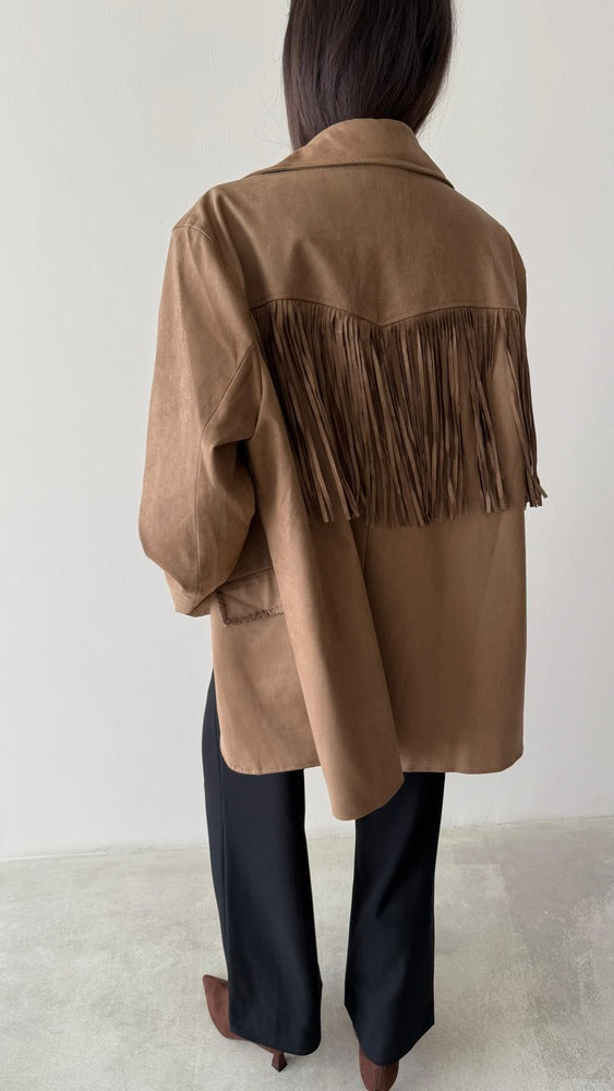 Tassel Suede Jacket