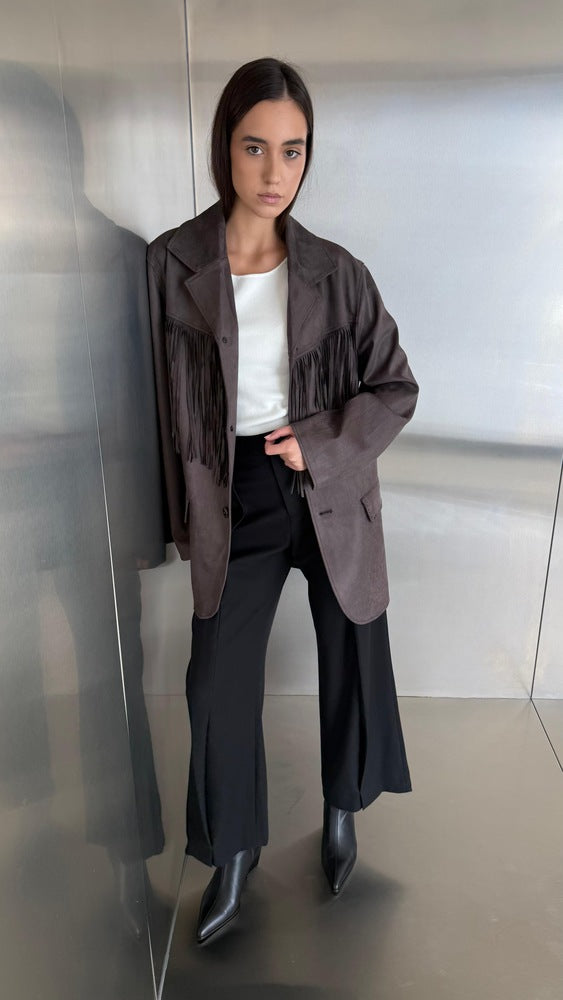 Tassel Suede Jacket