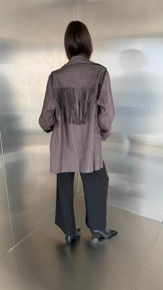 Tassel Suede Jacket