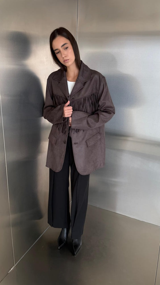 Tassel Suede Jacket
