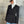 Snap Buttoned Belted V-neck Blazer