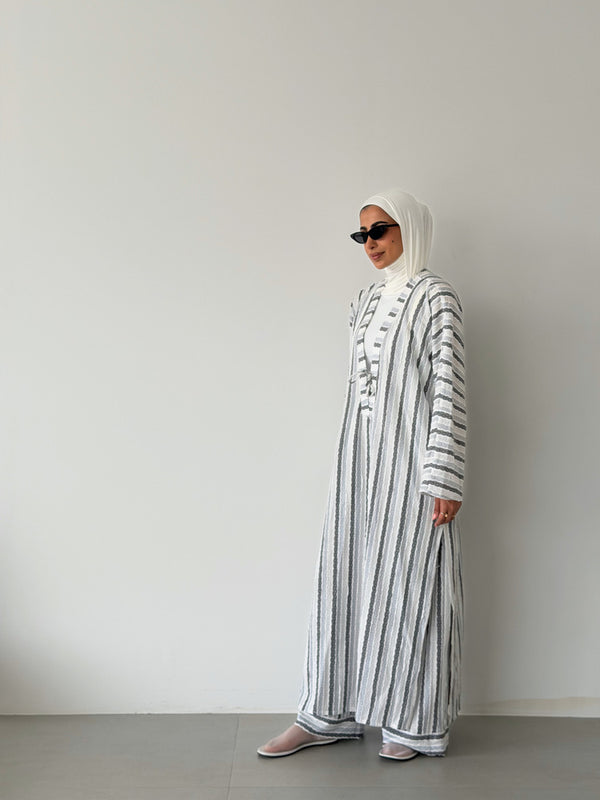 Stripe Tunic Dress  Set