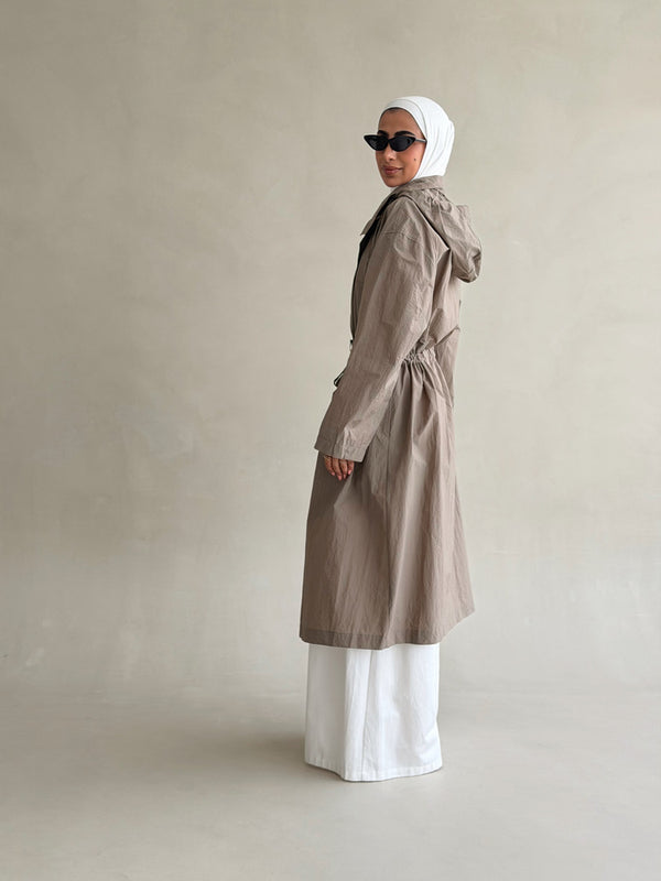 Lightweight Utility Trench Coat