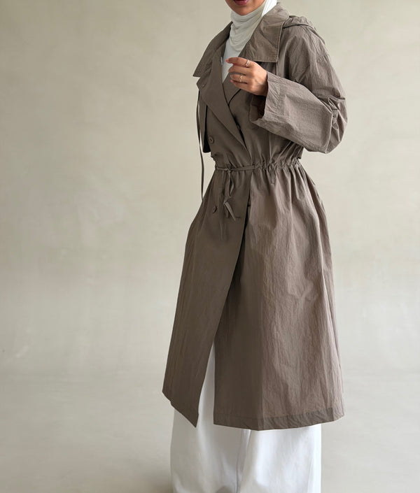 Lightweight Utility Trench Coat