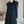 Black PU Leather Sleeve Long Blazer