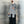 Built-in Scarf Round Neck Jacket