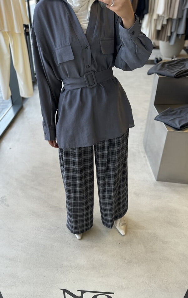 Plaid Classic Trousers