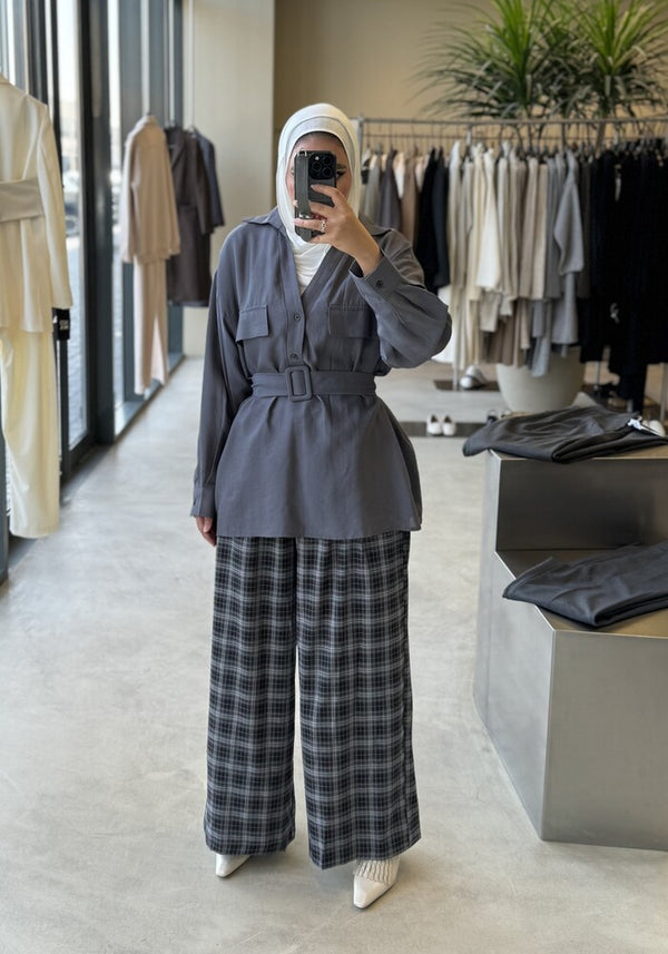 Plaid Classic Trousers