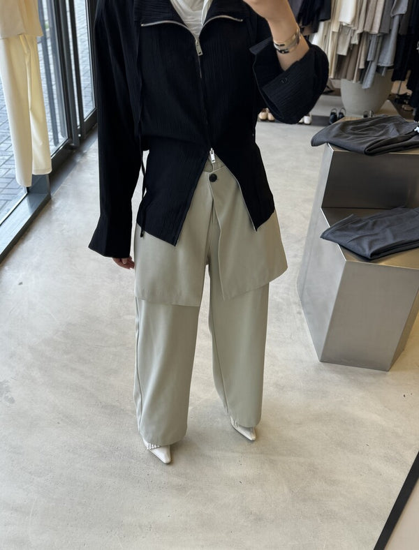 2-in-1 Irremovable Skirt Pants Set