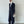 One Button Long Blazer w/ Pants Set