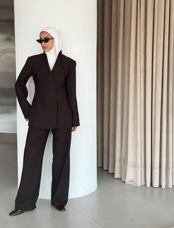 Drape Blazer Set